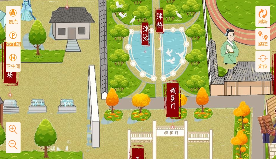 永兴手绘地图景区语音讲解导览系统：智慧景区建设的基石